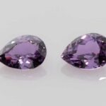 Pear Purple Sapphire, view 1