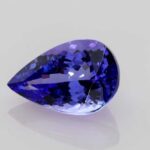 Pear Tanzanite, view 1