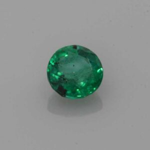 0.645ct Round Emerald