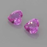 Heart Pink Sapphire, view 2