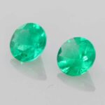 0.54ct Round Emerald, view 2