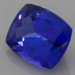 Cushion Tanzanite, view 2