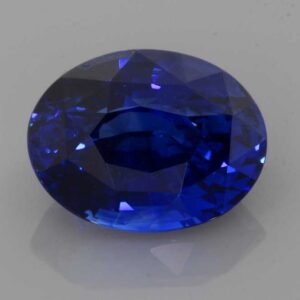 5.06ct Oval Blue Sapphire