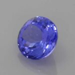 Round Tanzanite, view 2