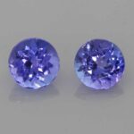 0.815ct Round Tanzanite, view 1