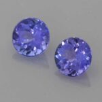 0.815ct Round Tanzanite, view 2