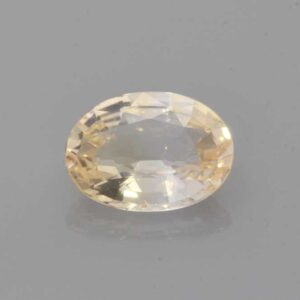 1.34ct Oval Yellow Sapphire