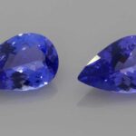 Pear Tanzanite, view 1