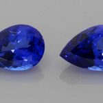 Pear Tanzanite, view 1