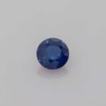 0.65ct Round Blue Sapphire, view 1