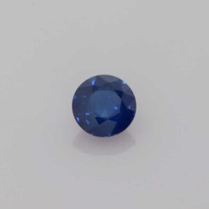 0.56ct Round Blue Sapphire