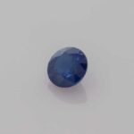 0.65ct Round Blue Sapphire, view 2