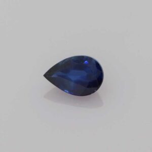 0.49ct Pear Blue Sapphire