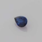 0.49ct Pear Blue Sapphire, view 2