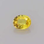 0.672ct Oval Yellow Sapphire, view 1