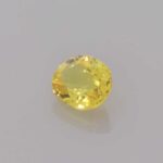 0.672ct Oval Yellow Sapphire, view 2