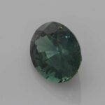 Oval Teal Sapphire, view 2