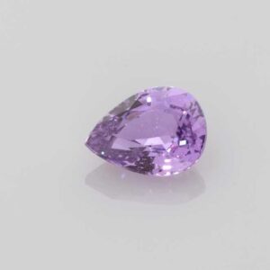 0.803ct Pear Purple Sapphire