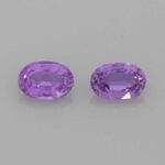 0.605ct Oval Purple Sapphire, view 1