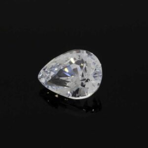 1.78ct Pear White Sapphire