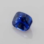 5.06ct Cushion Blue Sapphire, view 2