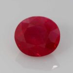 2.83ct Oval Ruby, view 1