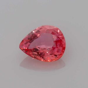 1.58ct Pear Padparadscha Sapphire