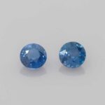 0.565ct Round Blue Sapphire, view 1