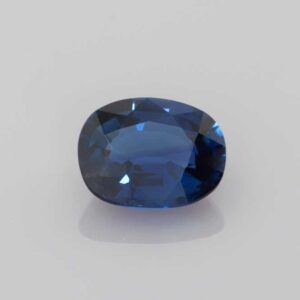 3.14ct Cushion Blue Sapphire