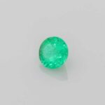 0.665ct Round Emerald, view 2