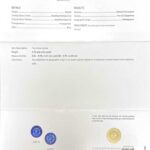 3.975ct Round Blue Sapphire, view 3