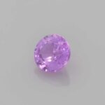 0.502ct Round Purple Sapphire, view 2