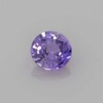 Round Purple Sapphire, view 1