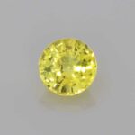 0.917ct Round Yellow Sapphire, view 1