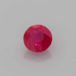 0.383ct Round Ruby, view 1