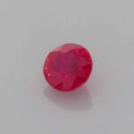 0.383ct Round Ruby, view 2