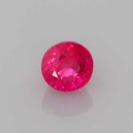 0.555ct Round Ruby, view 1