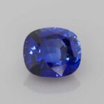 4.78ct Cushion Blue Sapphire, view 1