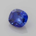 4.78ct Cushion Blue Sapphire, view 2