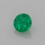 0.417ct Round Emerald, view 2