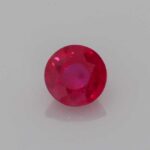 0.49ct Round Ruby, view 1