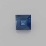 0.41ct Square Blue Sapphire, view 1