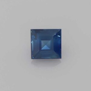 0.41ct Square Blue Sapphire