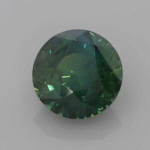 4.02ct Round Teal Sapphire