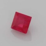 0.567ct Square Ruby, view 2