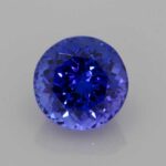 3.84ct Round Tanzanite, view 1