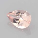 1.15ct Pear Peach Morganite, view 2