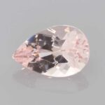 1.22ct Pear Peach Morganite, view 1