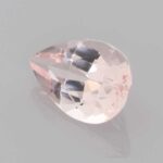 1.22ct Pear Peach Morganite, view 2