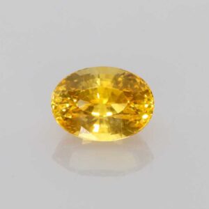 1.63ct Oval Yellow Sapphire